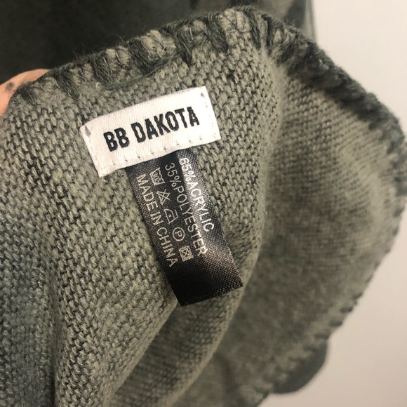 BB DAKOTA Wrap Cardigan Poncho - Picture 4 of 7